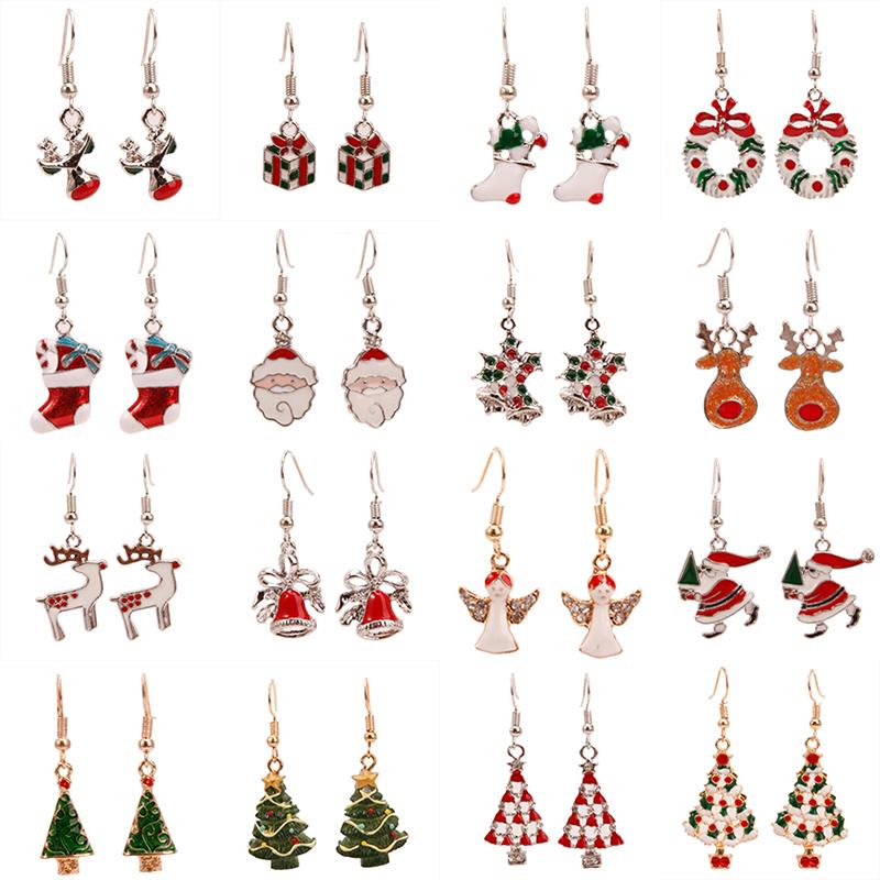 Stud Christmas Gifts Exquisite Earrings Santa Claus Tree Any Combination Retail And Wholesale, Golden;silver
Stud Christmas Gifts Exquisite Earrings Santa Claus Tree Any Combination Retail And Wholesale, Golden;silver