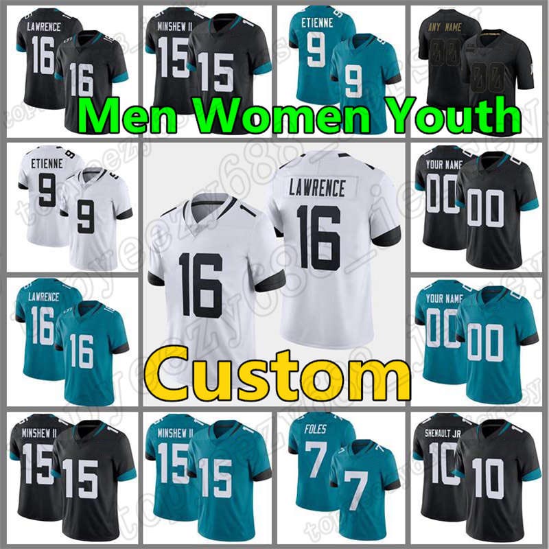 Custom 16 Trevor Lawrence 41 Josh Allen JacksonvilleJaguarsFootball Jerseys Travis Etienne Jalen Ramsey Gardner Minshew II 27 Leonard Fournett Jersey, Custom men (meizhouhu)
Custom 16 Trevor Lawrence 41 Josh Allen JacksonvilleJaguarsFootball Jerseys Travis Etienne Jalen Ramsey Gardner Minshew II 27 Leonard Fournett Jersey, Custom men (meizhouhu)