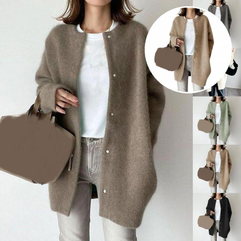 Women's Jackets Simple Japan Korean Style Pure Color Coat Ladies Sweater Regular Sleeve For Travel, Black;brown
Women's Jackets Simple Japan Korean Style Pure Color Coat Ladies Sweater Regular Sleeve For Travel, Black;brown