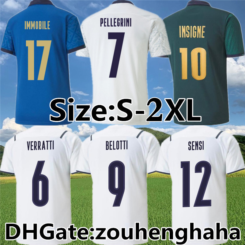 Italy BONUCCI Soccer Jerseys Italia JORGINHO INSIGNE VERRATTI Football shirt Kit CHIESA BARELLA SPINAZZOLA CHIELLINI DONNARUMMA Italie maill, Black;yellow
Italy BONUCCI Soccer Jerseys Italia JORGINHO INSIGNE VERRATTI Football shirt Kit CHIESA BARELLA SPINAZZOLA CHIELLINI DONNARUMMA Italie maill, Black;yellow