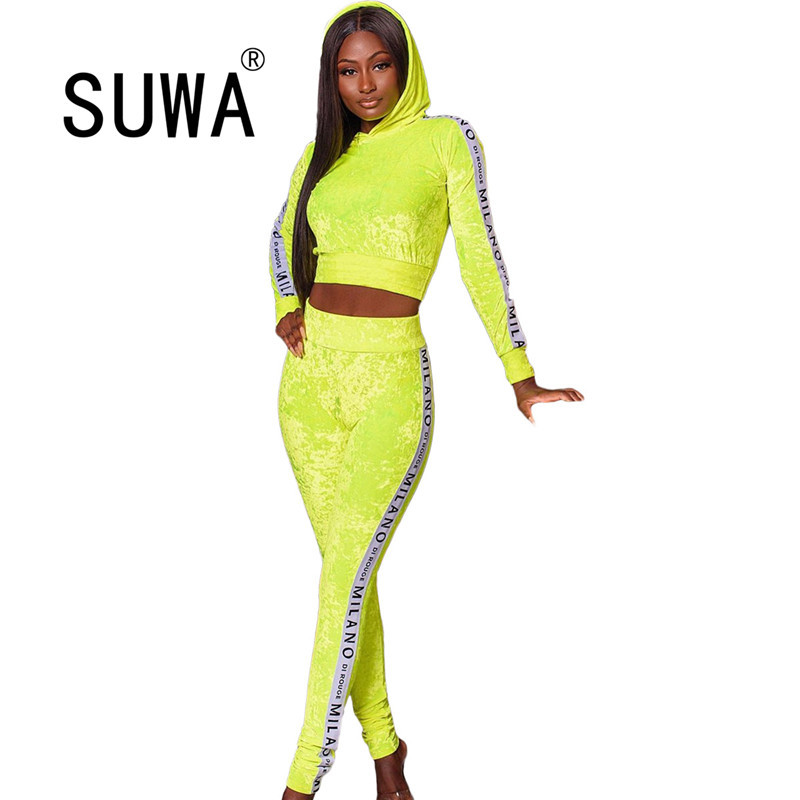 Side Letter Patchwork Velvet 2 Pieces Outfits Women Matching Sets Hoodies Pullover Retro Top Joggers Pants Sweatpants 210525, Green
Side Letter Patchwork Velvet 2 Pieces Outfits Women Matching Sets Hoodies Pullover Retro Top Joggers Pants Sweatpants 210525, Green