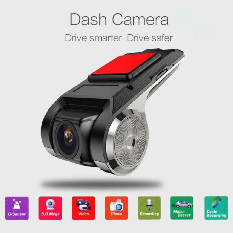 Cameras USB Car Dash Cam 1080P 720P Recording DVR ADAS Hidden Camera Recorder Loop For Android Radio Multimedia DVD Video Player