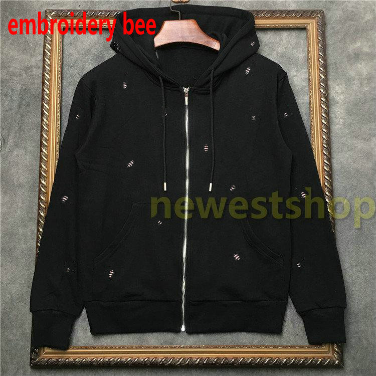 Autumn fashion tag hoody mens Embroidered bee print hoodies pullover Designer sweatshirt womens jumpers Casual sweatshirts, Black
Autumn fashion tag hoody mens Embroidered bee print hoodies pullover Designer sweatshirt womens jumpers Casual sweatshirts, Black