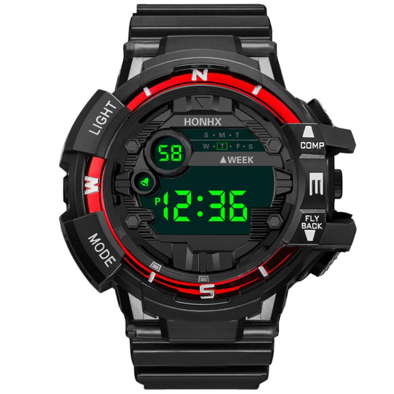 Wristwatches Light Stopwatch Women Digital Watches Men Led Date Military Sport Rubber Quartz Watch Alarm Waterproof Relogio Masculino
Wristwatches Light Stopwatch Women Digital Watches Men Led Date Military Sport Rubber Quartz Watch Alarm Waterproof Relogio Masculino