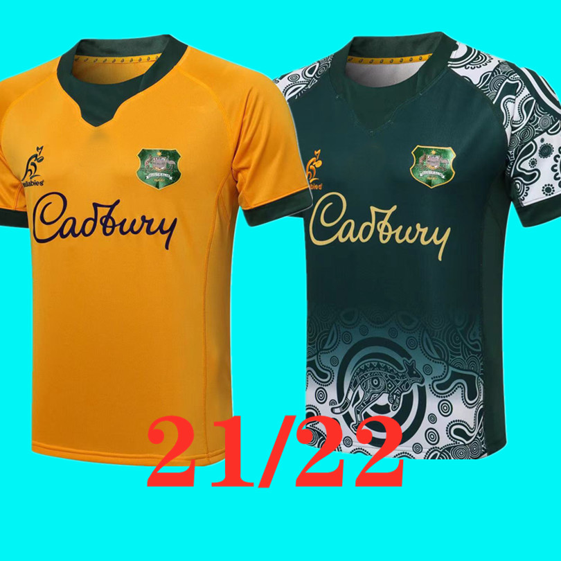 21 22 Australia Rugby Jerseys home away Kangaroos 2021 2022 Wallaby Size S-5XL maillot de National League
21 22 Australia Rugby Jerseys home away Kangaroos 2021 2022 Wallaby Size S-5XL maillot de National League