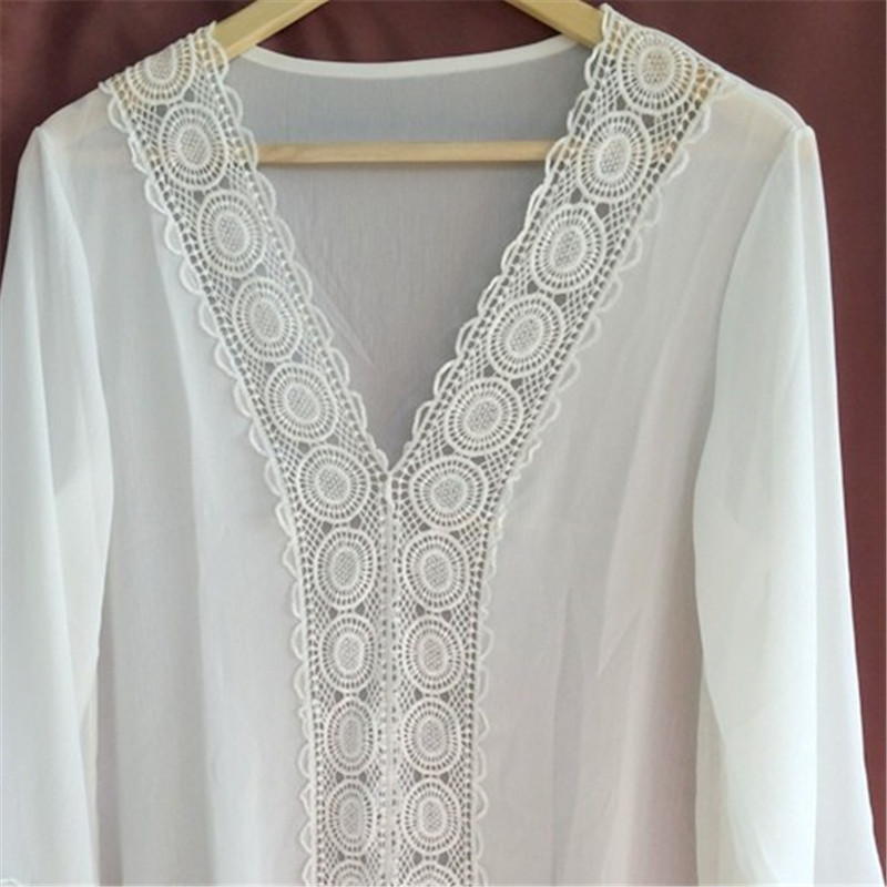 Arrivals Beach Cover up Rayon White Swimwear Ladies Robe Plage Transparent Dress Pareos Women Walk on The #Q41 210420