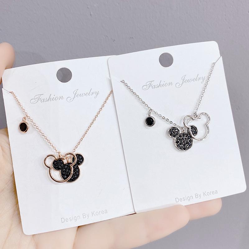 Chains Mouse Necklace Japanese And Korean All-Match Mori Girl Clavicle Chain Pendant, Silver
Chains Mouse Necklace Japanese And Korean All-Match Mori Girl Clavicle Chain Pendant, Silver
