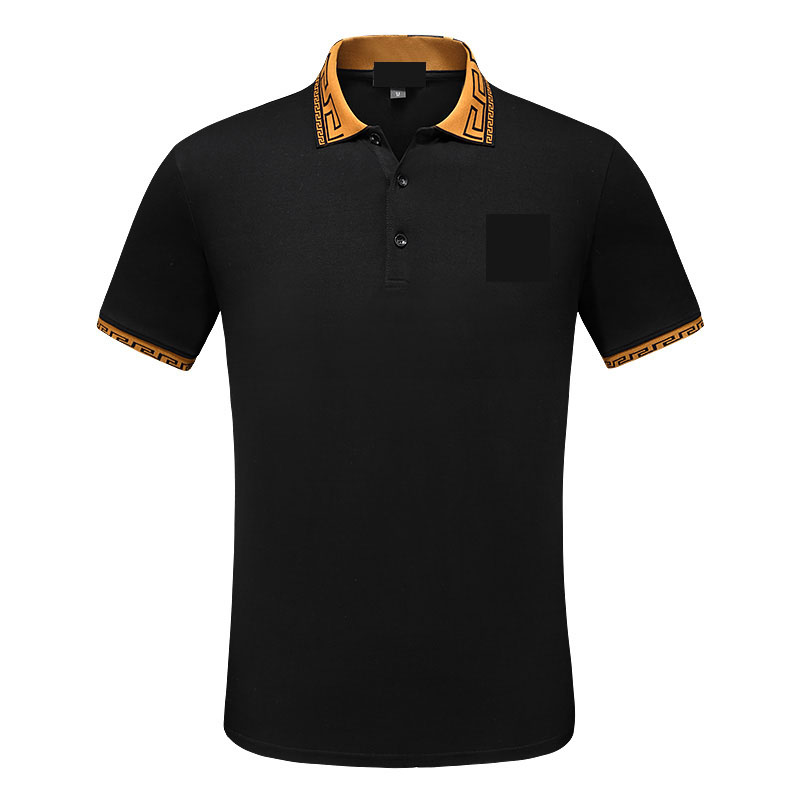 Italian brand T-shirt designer spring summer lapel short-sleeved solid color letter printing fashion casual letter printing shirt
Italian brand T-shirt designer spring summer lapel short-sleeved solid color letter printing fashion casual letter printing shirt