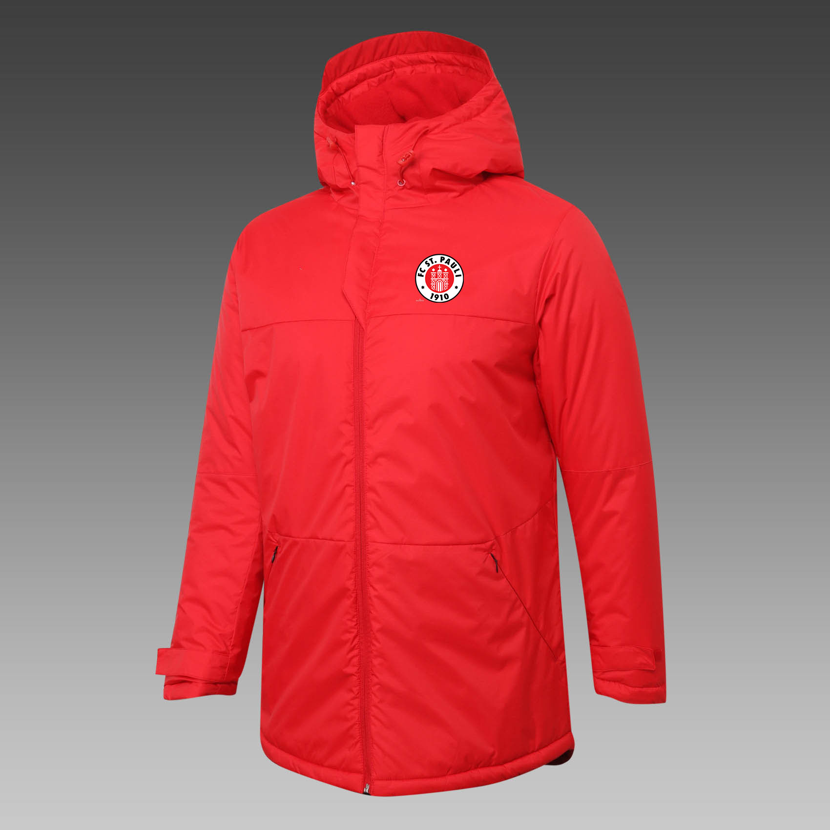 New FC St. Pauli Cotton coat Japan Football Team Down Jacket with sweater Porto hoodie tracksuits Faroe Islands soccer winter clothes wind suits, Red
New FC St. Pauli Cotton coat Japan Football Team Down Jacket with sweater Porto hoodie tracksuits Faroe Islands soccer winter clothes wind suits, Red