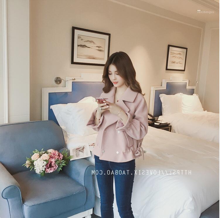 Women' Jackets Casual Short Women Wool Coat Slim Solid Winter Jacketsingle Breasted Cashmere 2021, Pink
Women' Jackets Casual Short Women Wool Coat Slim Solid Winter Jacketsingle Breasted Cashmere 2021, Pink
