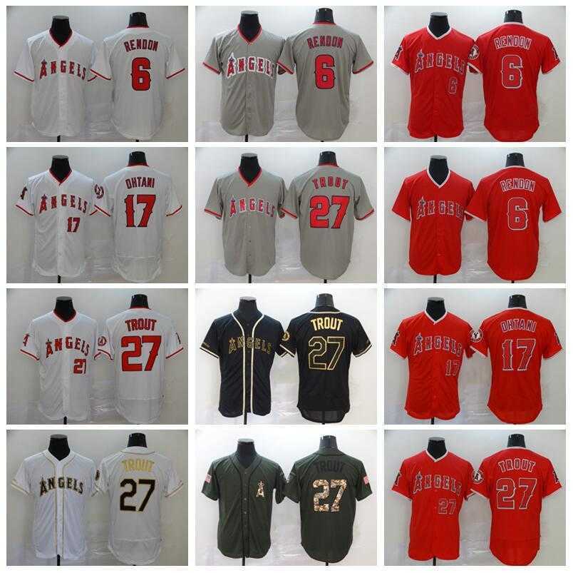 Mens Baseball 27 Mike Trout Jersey 6 Anthony Rendon 17 Shohei Ohtani Red White Grey Black Army Green Stitched Flexbase Cool Base Good Quality, Blue;black
Mens Baseball 27 Mike Trout Jersey 6 Anthony Rendon 17 Shohei Ohtani Red White Grey Black Army Green Stitched Flexbase Cool Base Good Quality, Blue;black
