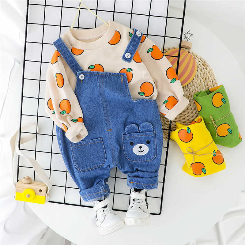 0-5 years 100% Cotton boy clothing set spring active cartoon casual kid suit children baby T-shirt+romper 210615, Beige
0-5 years 100% Cotton boy clothing set spring active cartoon casual kid suit children baby T-shirt+romper 210615, Beige