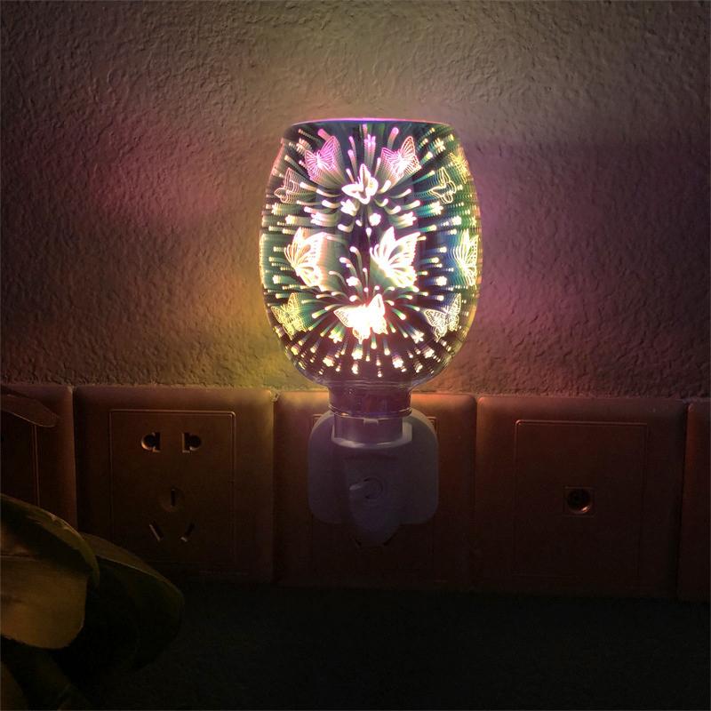 Night Lights UK/US/EU Electric Plug 3D Melting Wax Lamp Candle Creative Oil Burner Diffuser Gypsophila Light
Night Lights UK/US/EU Electric Plug 3D Melting Wax Lamp Candle Creative Oil Burner Diffuser Gypsophila Light