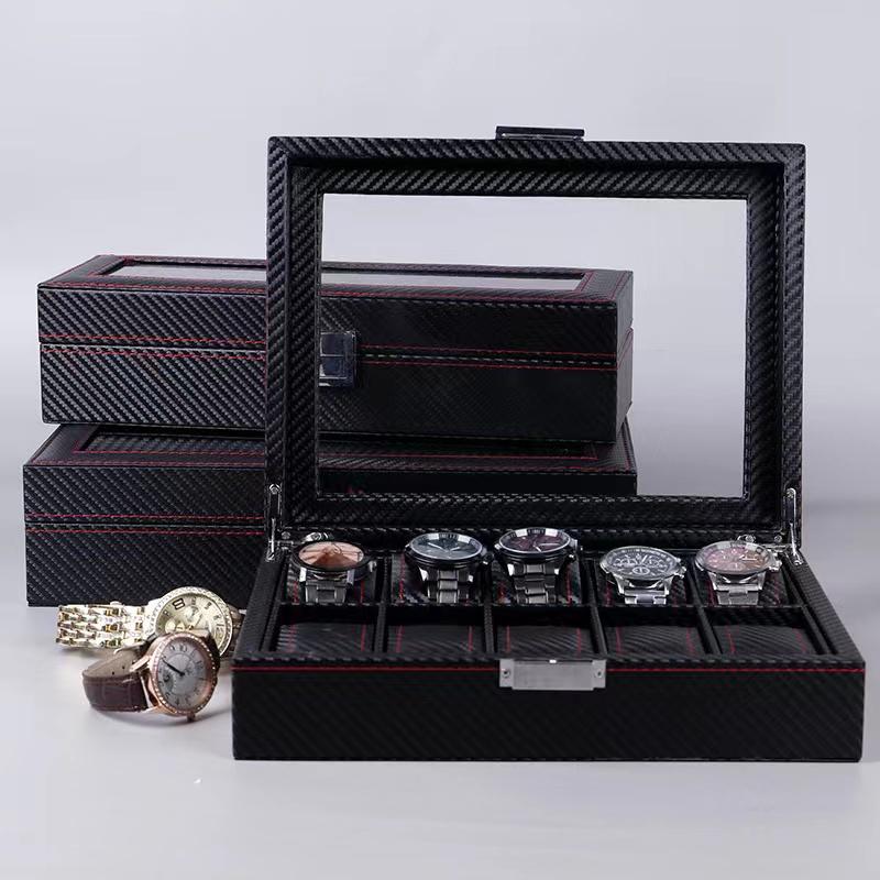 Watch Boxes & Cases Portable Leather Box Women Watches 6/10 Slots Case Organizer Jewelry Storage Male Men Holders Gifts Display, Black;blue
Watch Boxes & Cases Portable Leather Box Women Watches 6/10 Slots Case Organizer Jewelry Storage Male Men Holders Gifts Display, Black;blue
