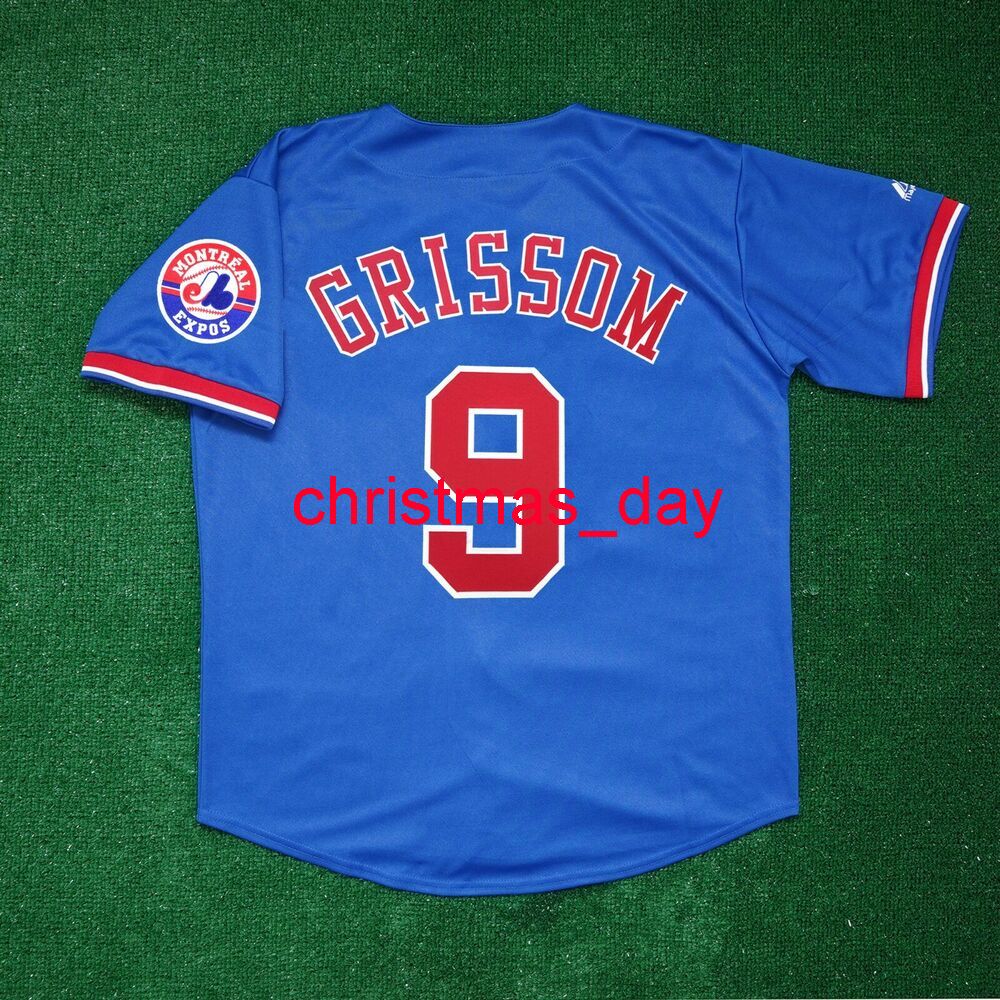 Stitched custom Marquis Grissom Mont Expos w/ Team Patch Blue Jersey Men Women Youth Baseball Jersey -6XL
Stitched custom Marquis Grissom Mont Expos w/ Team Patch Blue Jersey Men Women Youth Baseball Jersey -6XL