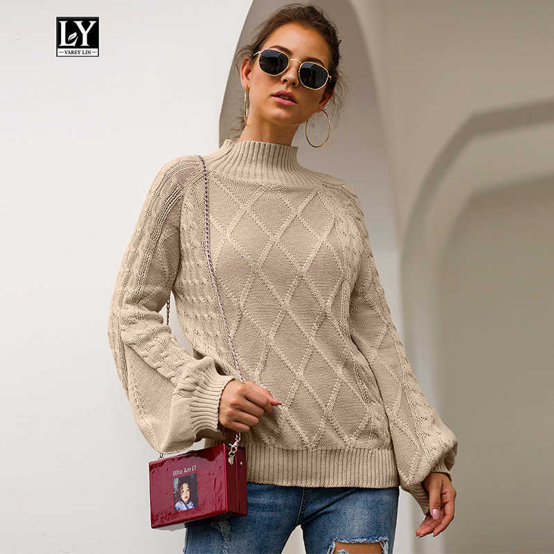 Ly Varey Lin Autumn Winter Turtleneck Knitted Sweater Woolen Pullovers Women Loose Casual Female Warm Knitting Jumper 210526, Khaki
Ly Varey Lin Autumn Winter Turtleneck Knitted Sweater Woolen Pullovers Women Loose Casual Female Warm Knitting Jumper 210526, Khaki