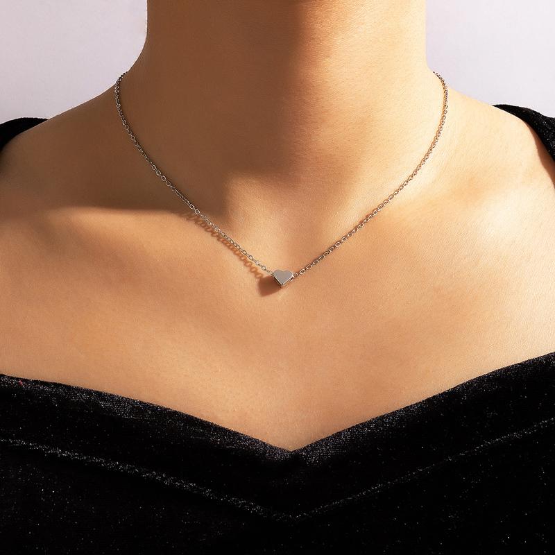 Pendant Necklaces Vintage Small Heart Choker Necklace For Women Minimalism Silver Color Love Boho Jewelry Party 17568
Pendant Necklaces Vintage Small Heart Choker Necklace For Women Minimalism Silver Color Love Boho Jewelry Party 17568