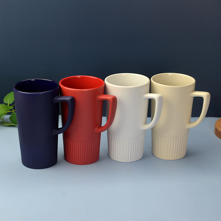 600ml Ceramic Cups Matte Coffee Mug Large Capacity Creative Drinkware Coffe Tea Cup Novelty Gift Custom Logo YFA3115
600ml Ceramic Cups Matte Coffee Mug Large Capacity Creative Drinkware Coffe Tea Cup Novelty Gift Custom Logo YFA3115