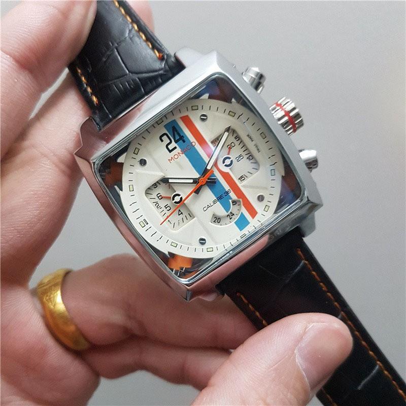 Mens HEUER F1 Watches Mechanical Automatic Watch Stainless Stell Wristwatch mens Sports tag watch Wristwatches man watches, Slivery;brown
Mens HEUER F1 Watches Mechanical Automatic Watch Stainless Stell Wristwatch mens Sports tag watch Wristwatches man watches, Slivery;brown