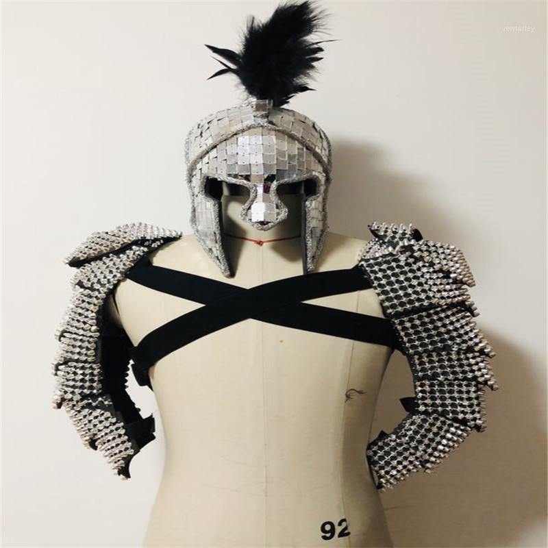 Party Decoration P71 Armor Suit Dj Robot Men Stage Performance Mirror Outfits Ballroom Dance Costumes Helmet Dress Feather Clothes
Party Decoration P71 Armor Suit Dj Robot Men Stage Performance Mirror Outfits Ballroom Dance Costumes Helmet Dress Feather Clothes