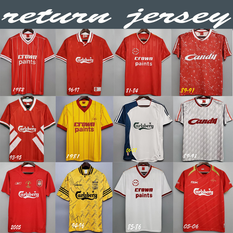 McMANAMAN 04 05 Retro Gerrard Soccer Jersey TORRES 1982 DALGLISH Football Shirts FOWLER 1989 Maillot 06 07 Barnes 08 09 Rush 97 95 96 93 85, Black;yellow
McMANAMAN 04 05 Retro Gerrard Soccer Jersey TORRES 1982 DALGLISH Football Shirts FOWLER 1989 Maillot 06 07 Barnes 08 09 Rush 97 95 96 93 85, Black;yellow
