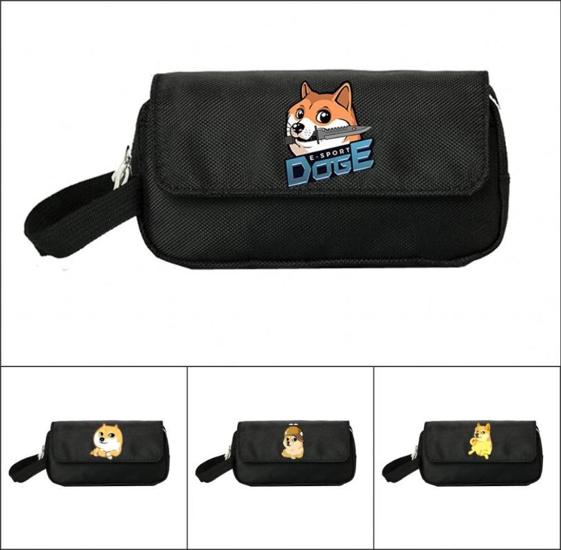 Doge Cute Dog Pencil Bag Women Cosmetic Cases Makeup Child Girls Pencill Case Double Zipper Pecill Handbag Purse Bags
Doge Cute Dog Pencil Bag Women Cosmetic Cases Makeup Child Girls Pencill Case Double Zipper Pecill Handbag Purse Bags