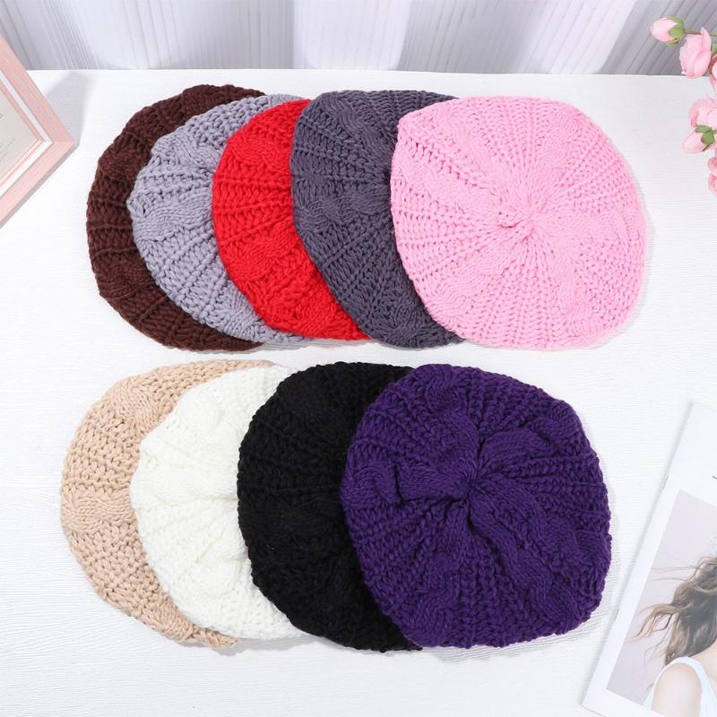 Berets Fashion Vintage Ribbed Elegant Knitted Cap Beret Hat French Artist Painter, Black 
Berets Fashion Vintage Ribbed Elegant Knitted Cap Beret Hat French Artist Painter, Black