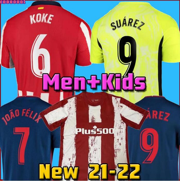Atletico soccer jersey 21 22 JOÃO FÉLIX MADRID 2021 2022 . LLORENTE KOKE SAUL GODIN DIEGO COSTA camiseta football shirts uniforms men + kids kit, 21/22 home kids
Atletico soccer jersey 21 22 JOÃO FÉLIX MADRID 2021 2022 . LLORENTE KOKE SAUL GODIN DIEGO COSTA camiseta football shirts uniforms men + kids kit, 21/22 home kids