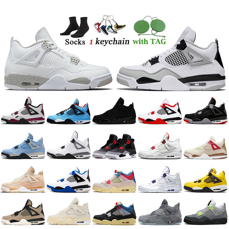 Jumpman 4 4s Basketball Shoes Women Mens Trainers White Oreo Military Black Cat Sail Wild Things Infrared Shimmer University Blue Fire Red PSGs Bred Travis Sneakers, C42 black 40-47
Jumpman 4 4s Basketball Shoes Women Mens Trainers White Oreo Military Black Cat Sail Wild Things Infrared Shimmer University Blue Fire Red PSGs Bred Travis Sneakers, C42 black 40-47