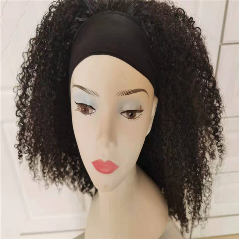 Brazilian Human Virgin Remy Hair Headband Wigs Grade 9A Products Unprocessed Natural Black Kinky Curly Can Be Dyed, Natural color
Brazilian Human Virgin Remy Hair Headband Wigs Grade 9A Products Unprocessed Natural Black Kinky Curly Can Be Dyed, Natural color