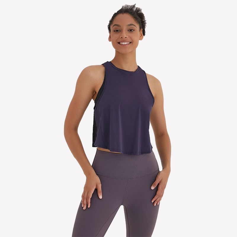 tank tops luyogasports sleeveless outfit,shaping mesh tanks vest pleated wrinkled sports blouse fitness brand logo Yoga quick dry solid color lu
tank tops luyogasports sleeveless outfit,shaping mesh tanks vest pleated wrinkled sports blouse fitness brand logo Yoga quick dry solid color lu