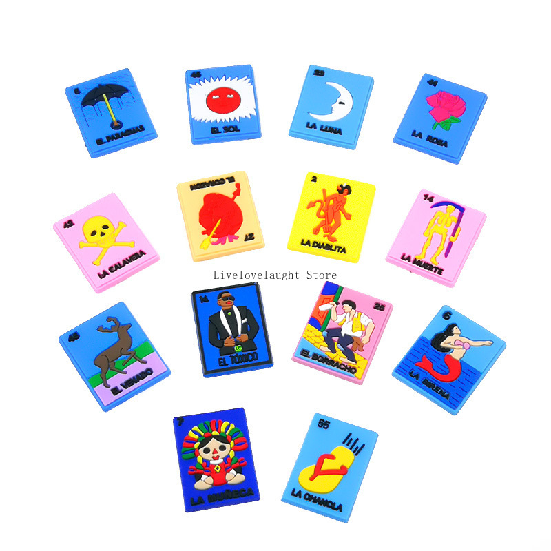 Wholesale Mexican Croc Shoe Charms Parts Accessories Buckle Clog Buttons Pins Wristband Bracelet Decoration Kids Teen Adulty Party Gifts
Wholesale Mexican Croc Shoe Charms Parts Accessories Buckle Clog Buttons Pins Wristband Bracelet Decoration Kids Teen Adulty Party Gifts