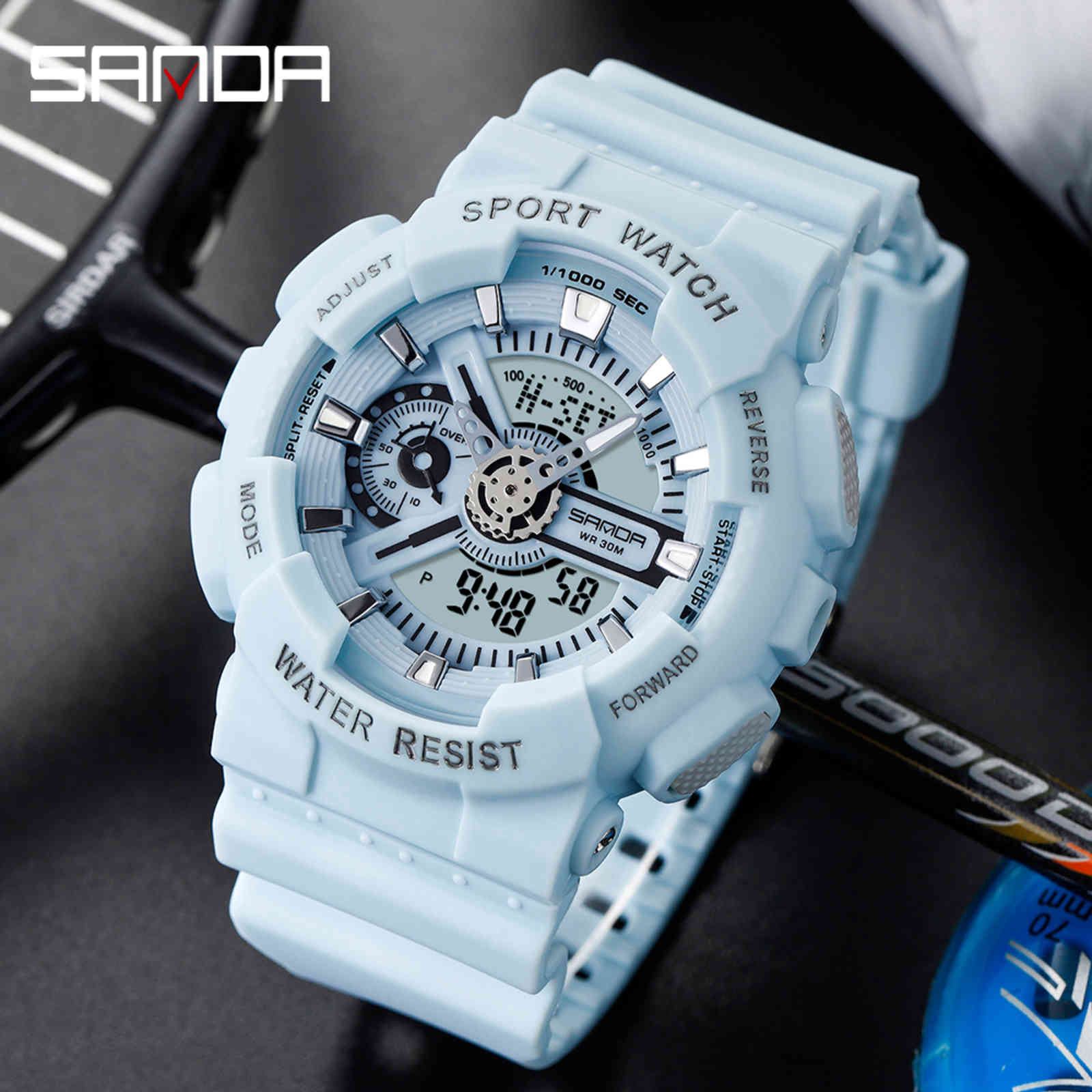 SANDA G Military Shock Men es Sport LED Digital Waterproof Casual Fashion Quartz Watch Male Clock relogios masculino, Matcha green
SANDA G Military Shock Men es Sport LED Digital Waterproof Casual Fashion Quartz Watch Male Clock relogios masculino, Matcha green