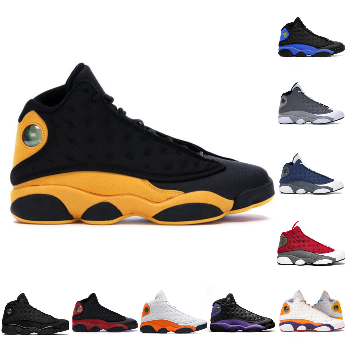 Top quality 13 men women basketball shoes 13s Gym Red Flint Grey Starfish White Lucky Green sneakers JORDÁN He Got Game Bred Chicago Playground designer sports shoes, 19
Top quality 13 men women basketball shoes 13s Gym Red Flint Grey Starfish White Lucky Green sneakers JORDÁN He Got Game Bred Chicago Playground designer sports shoes, 19