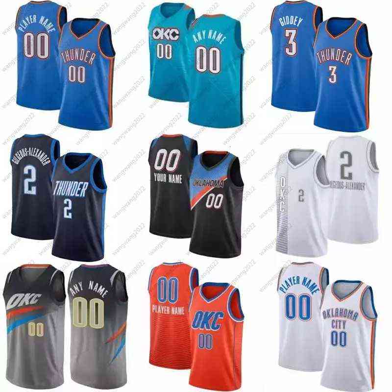 OKC Thunders Jersey Custom Shai 2 Gilgeous-Alexander Basketball Jerseys 3 Josh Giddey Josh City 17 Pokusevski Darius Luguentz Dort Russell 0, Colour 11
OKC Thunders Jersey Custom Shai 2 Gilgeous-Alexander Basketball Jerseys 3 Josh Giddey Josh City 17 Pokusevski Darius Luguentz Dort Russell 0, Colour 11