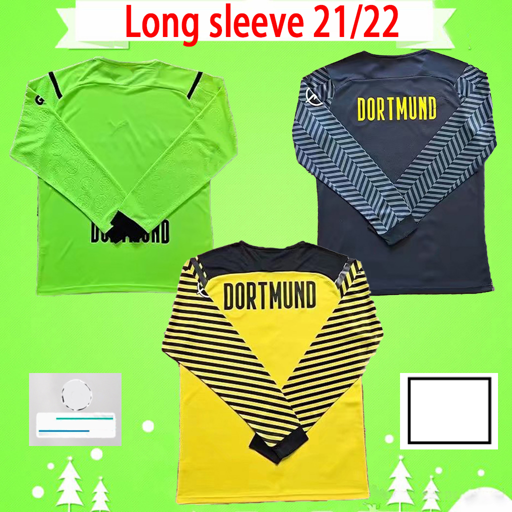 21 22 long sleeve full soccer jersey 2021 2022 HAALAND REUS football shirts SANCHO HUMMELS BRANDT BELLINGHAM mens SCHULZ MÖNCHENGLADBACH hom, Black;yellow
21 22 long sleeve full soccer jersey 2021 2022 HAALAND REUS football shirts SANCHO HUMMELS BRANDT BELLINGHAM mens SCHULZ MÖNCHENGLADBACH hom, Black;yellow