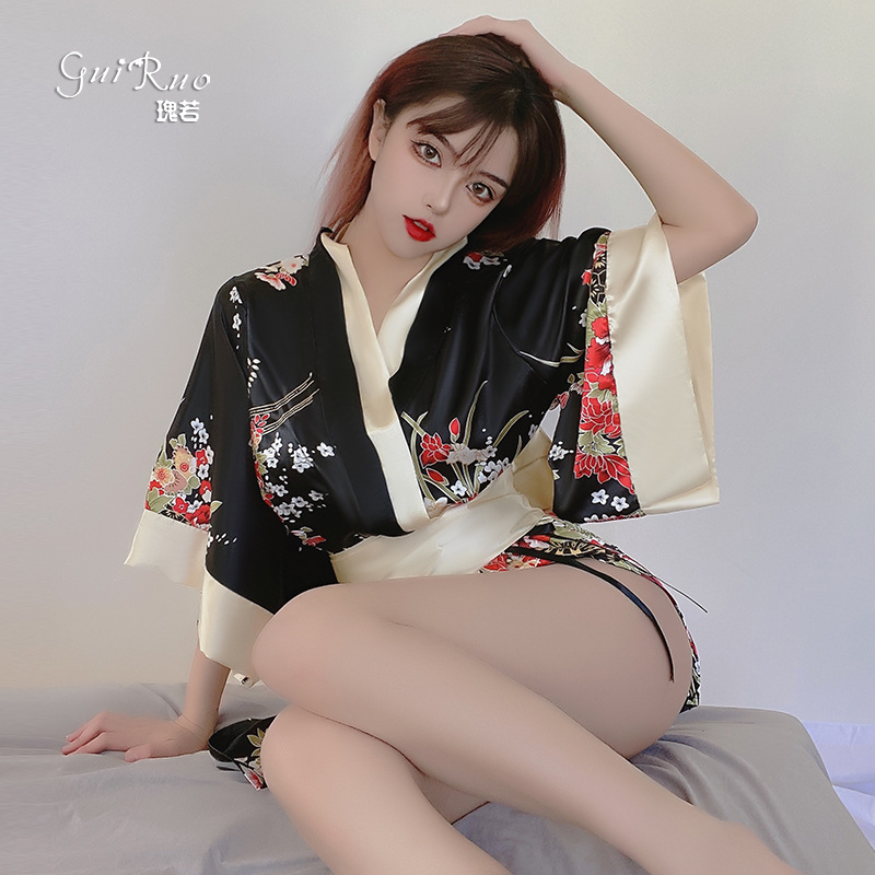 Japanese Kawaii Kimono Cardigan Yukata Women Sexy Lingerie Satin Floral Print Silk Sleepwear Leisure Wear Bathrobe Dropshipping, Red
Japanese Kawaii Kimono Cardigan Yukata Women Sexy Lingerie Satin Floral Print Silk Sleepwear Leisure Wear Bathrobe Dropshipping, Red