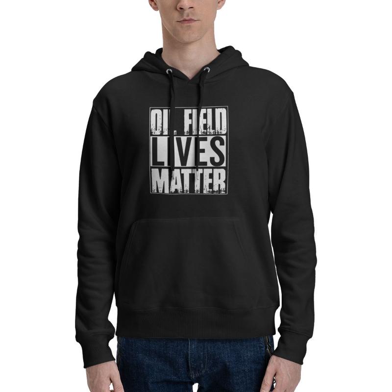 Men' Hoodies & Sweatshirts Oil Field Lives Matter Casual Sweatshirt Hooded Pocket Sweater, Black
Men' Hoodies & Sweatshirts Oil Field Lives Matter Casual Sweatshirt Hooded Pocket Sweater, Black