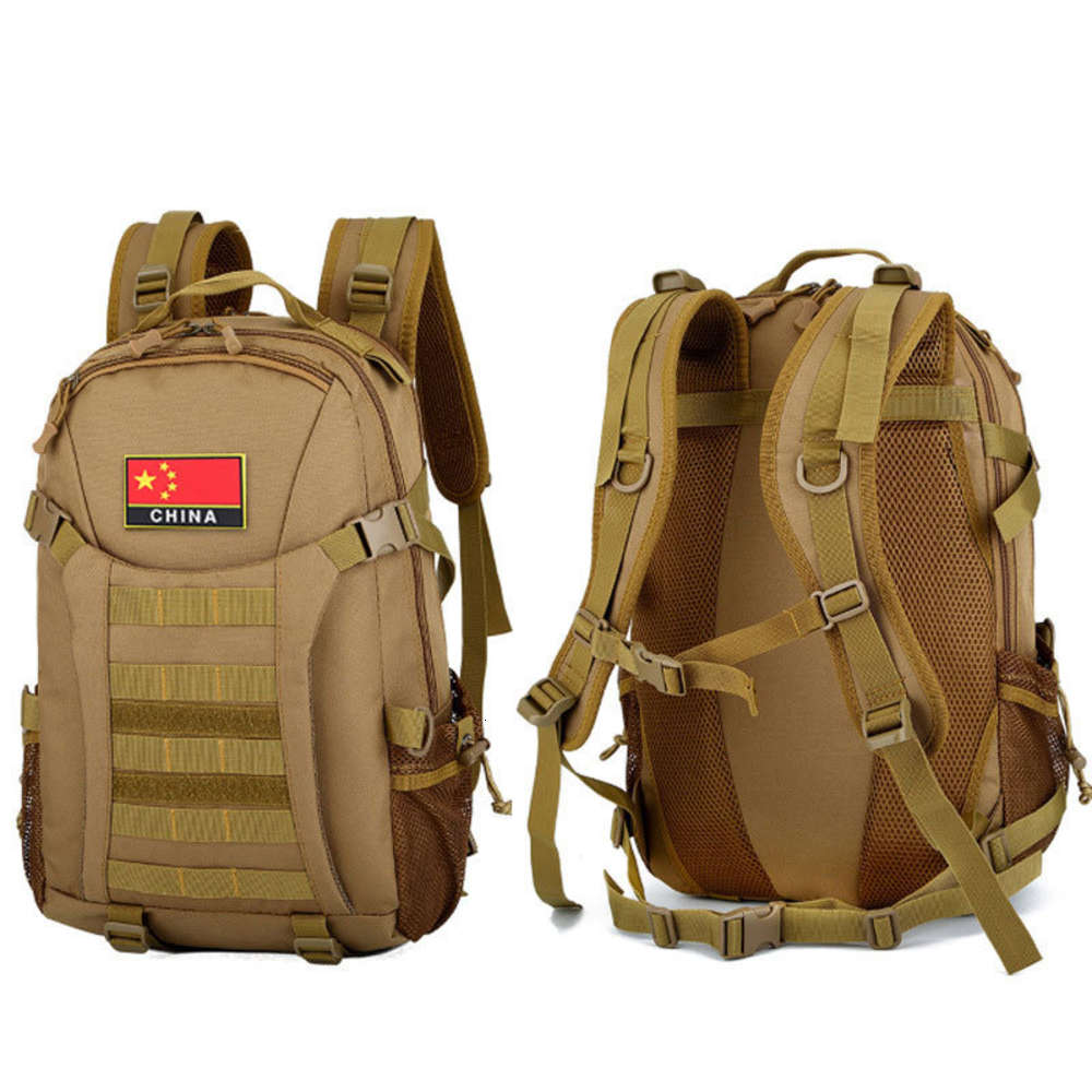 30L Military Tactical Backpack Army Molle Assault Rucksack Outdoor Sport Climbing Hiking Trekking Travel Camping Camouflage Bag Y200920, 005