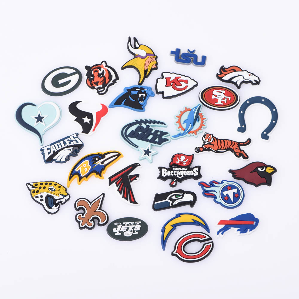 Wholesale Custom Logo Fashion Croc Shoe Charm With Designer Sign For Clog Shoes Sports charms
Wholesale Custom Logo Fashion Croc Shoe Charm With Designer Sign For Clog Shoes Sports charms