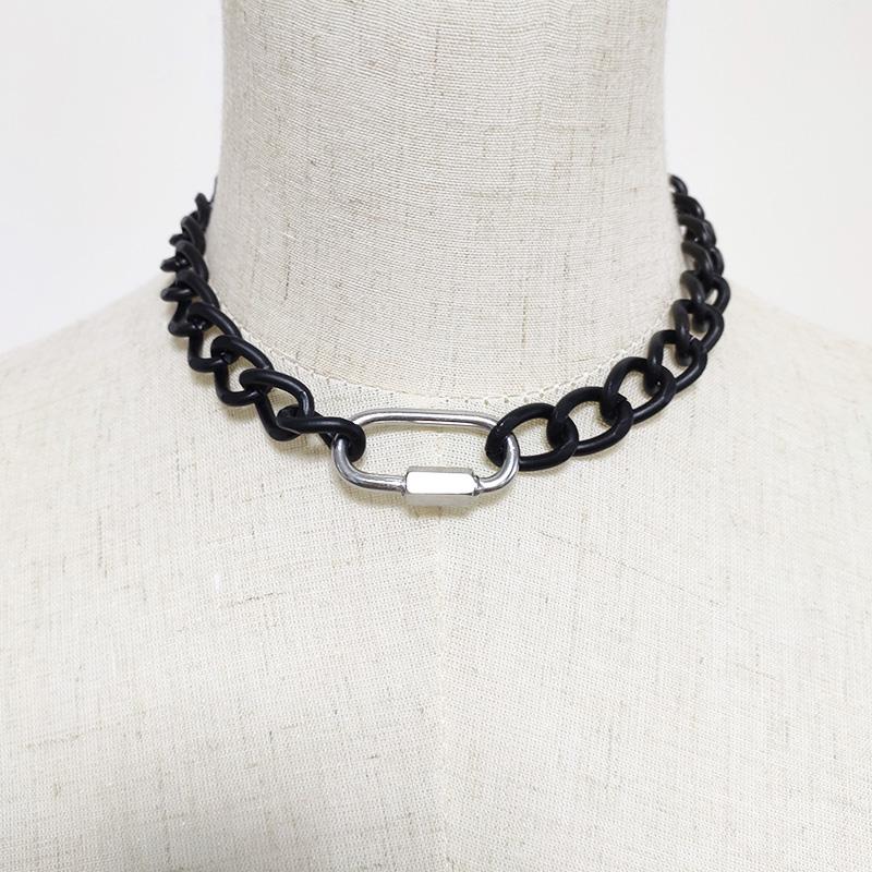 Black Thick Chain Pendant Necklace Short Hip Hop Cuban Man Exaggerated Neck Decoration Accessory Gift For Women 2021 Chains
Black Thick Chain Pendant Necklace Short Hip Hop Cuban Man Exaggerated Neck Decoration Accessory Gift For Women 2021 Chains