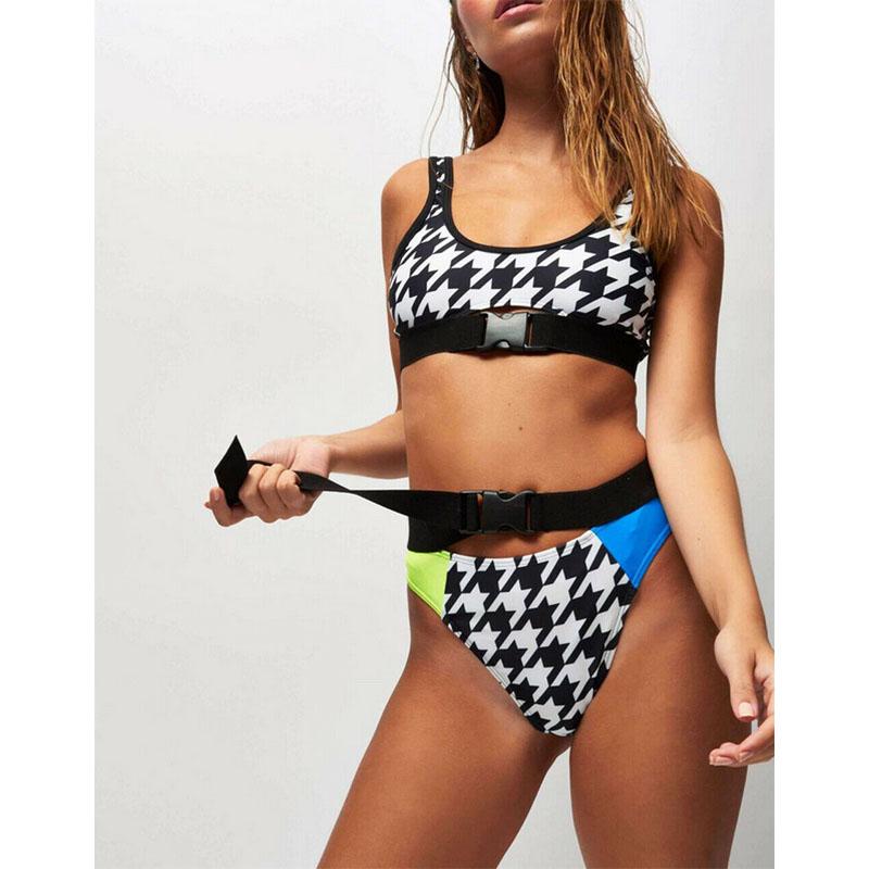 One-Piece Suits Bathing Swimwear Women Bikini Set Bandeau Bandage Printing Push-Up Padded High Waist Beachwear Swimsuit
One-Piece Suits Bathing Swimwear Women Bikini Set Bandeau Bandage Printing Push-Up Padded High Waist Beachwear Swimsuit