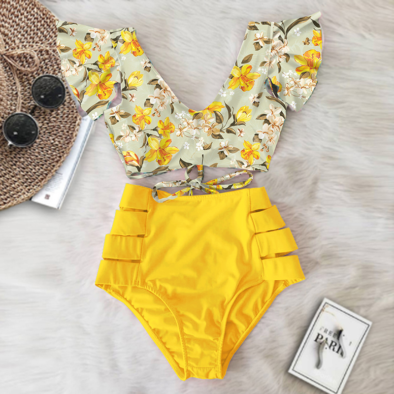 Sexy Bikinis 2021 New Double Shoulder Ruffle Bikini Set High Waist Swimwear Women Swimsuit V-Neck Bathing Suit Beach Wear Swim, Na19508d1
Sexy Bikinis 2021 New Double Shoulder Ruffle Bikini Set High Waist Swimwear Women Swimsuit V-Neck Bathing Suit Beach Wear Swim, Na19508d1