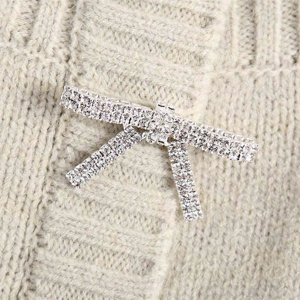 Casual Woman Knitted Short Vest Sling Fashion Soft Square collar outerwears Girls Cute shining streetwear tops 210515