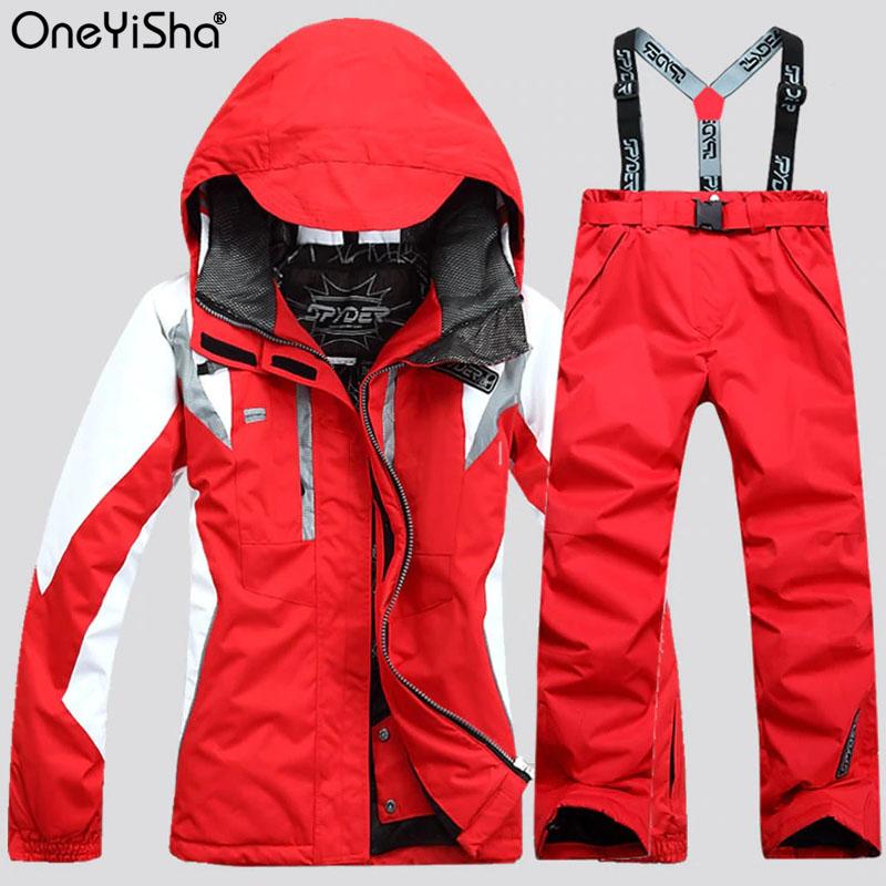 Women Two Piece Set Warm Tracksuit Hooded Windproof Thicken Winter Club Outfits 2021 Ski Jacket Snowboard Female Skiing Suit Women's Pants, Red
Women Two Piece Set Warm Tracksuit Hooded Windproof Thicken Winter Club Outfits 2021 Ski Jacket Snowboard Female Skiing Suit Women's Pants, Red