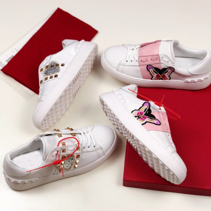 Quality Color block Rivet Shoes Sneaker Designer Women Studded Flats Leather Casual Trainers Rockrunner
Quality Color block Rivet Shoes Sneaker Designer Women Studded Flats Leather Casual Trainers Rockrunner