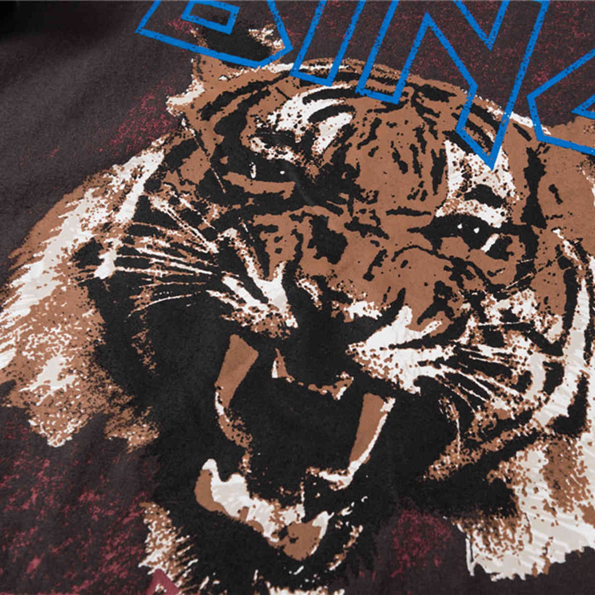 Boho Black Tiger Head Graphic Tees Women Cotton Short Sleeve O Neck Tshirt Shirts New Fashion Women T-shirt Casual T-shirts 210406