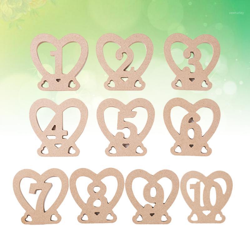 Party Decoration 10pcs Heart Shape 1-10 Wooden Table Numbers With Holder Base For Wedding
Party Decoration 10pcs Heart Shape 1-10 Wooden Table Numbers With Holder Base For Wedding