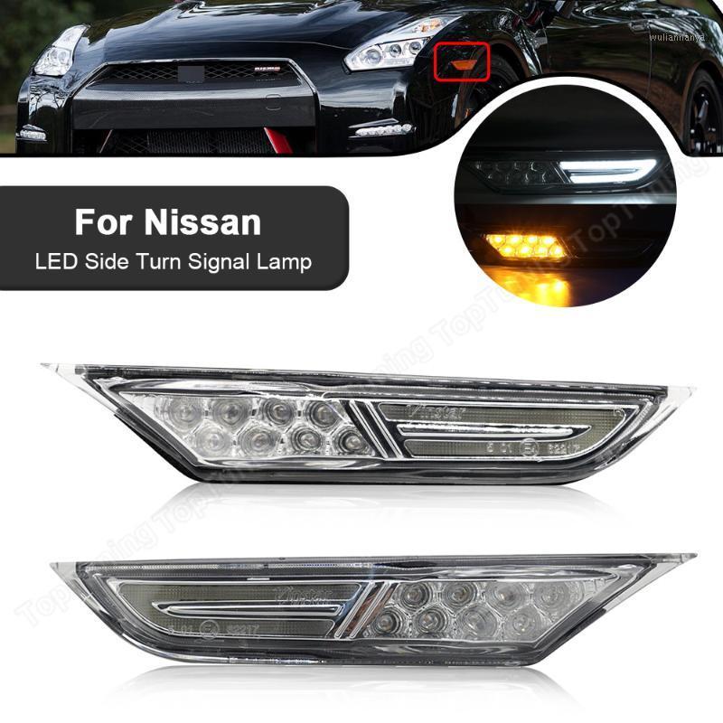 Emergency Lights 2X For GTR R35 2007-2022 8 SMD LED Side Marker Light Turn Signal Lamp Car DRL Running Amber /White
Emergency Lights 2X For GTR R35 2007-2022 8 SMD LED Side Marker Light Turn Signal Lamp Car DRL Running Amber /White