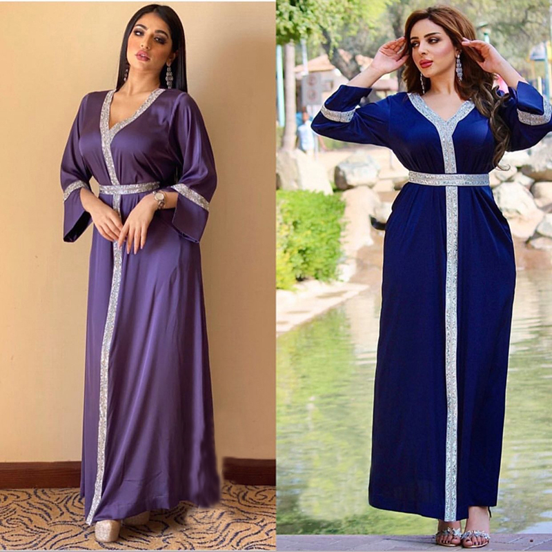 Kaftan Moroccan Dubai Abaya Muslim Hijab Dress Turkey Dresses Abayas For Women Robe Satin Longue Musulman De Mode Femme Vestidos
Kaftan Moroccan Dubai Abaya Muslim Hijab Dress Turkey Dresses Abayas For Women Robe Satin Longue Musulman De Mode Femme Vestidos